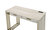 ACME Tyeid Built-in USB Port Writing Desk, Antique White & Gold Finish