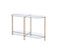 ACME Veises Sofa Table, Champagne