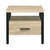 ACME Yawan Accent Table, Oak & Black Finish