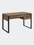 Aflo Writing Desk,  Weathered Oak & Black Finish - Weathered Oak & Black Finish