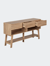 Ariza TV Stand, Rustic Natural