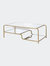 Astrid Coffee Table, Gold & Mirror - Gold & Mirror