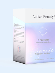 Skin Tightening Collagen Booster - B.Skin Tight 20 Pack New Organic Wild Berry