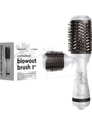 Adagio California Professional 3" Blowout Brush (White Marble)