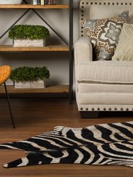 Addison Cheyenne Faux Hide Animal Print Non-skid Area Rug