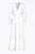 Brandy Wrap-Effect Sateen Maxi Dress - White