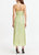 Calista Sequin Dress In Matcha Green