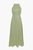 Calista Sequin Dress In Matcha Green