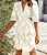 Harper Tiered Dress In White - White