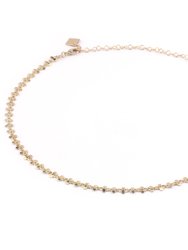 Rail Road Necklace - Gold