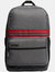 3 Stripes Medium Backpack (Dark Grey Heather/ Scarlet)