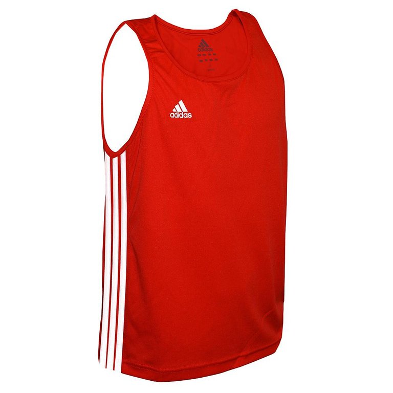 Adidas Mens Boxing Vest (Red) - Red