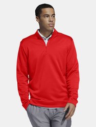 Adidas Mens Club Golf Sweatshirt (Red)