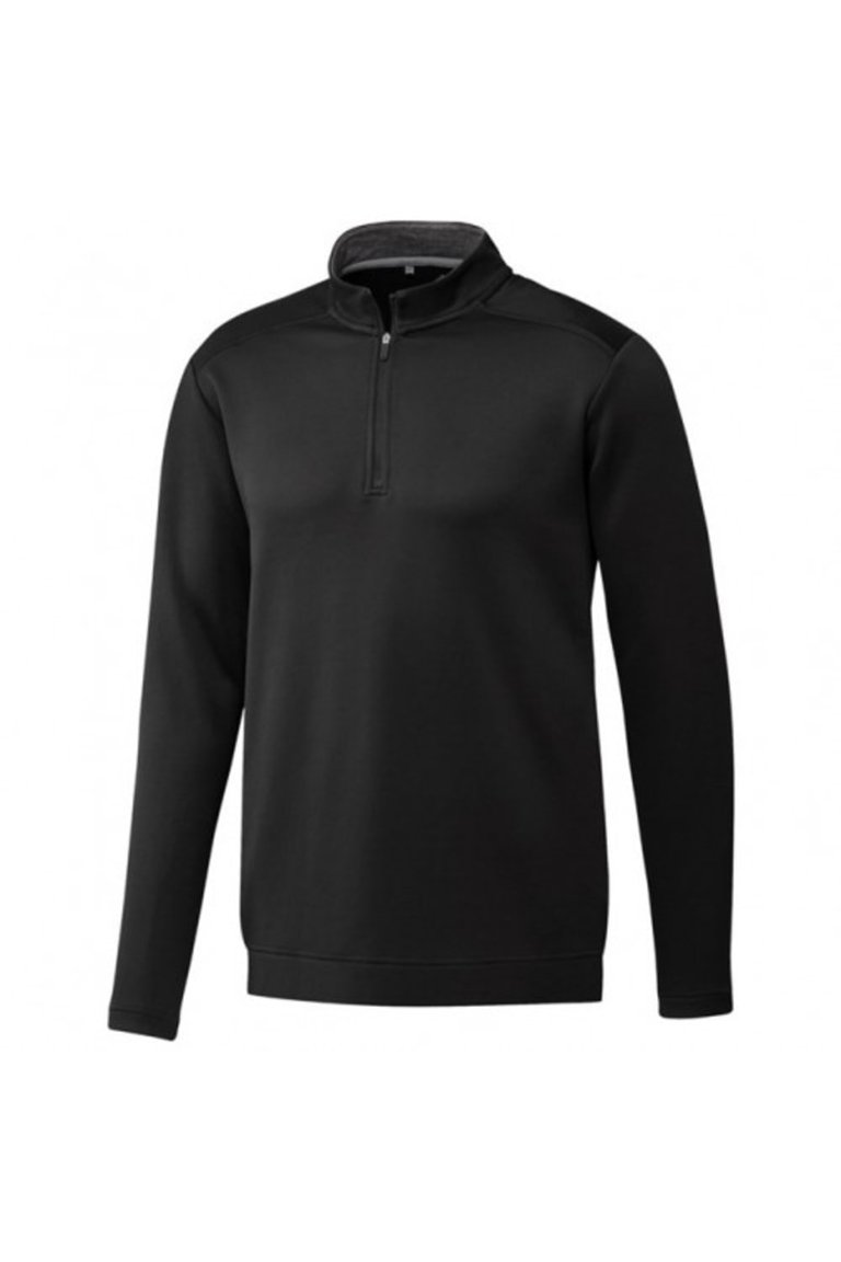 Adidas Mens Club Golf Sweatshirt - Black