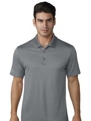 Adidas Mens Performance Polo Shirt (Gray Three)