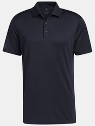 Adidas Mens Polo Shirt (Black) - Black