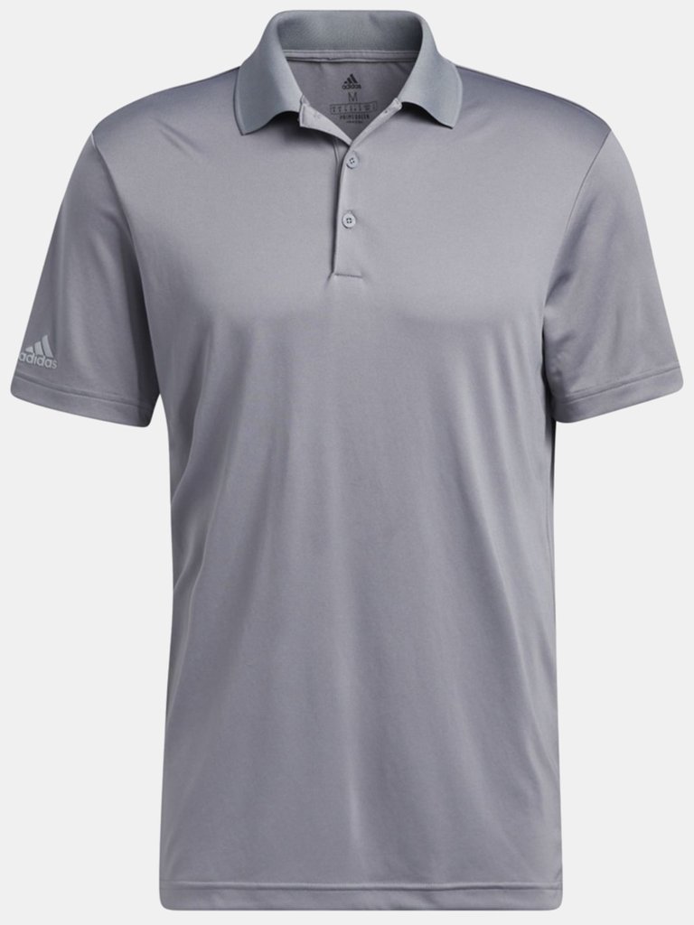 Adidas Mens Polo Shirt (Gray) - Gray