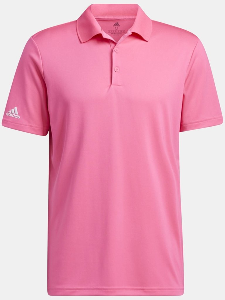 Adidas Mens Polo Shirt - Pink