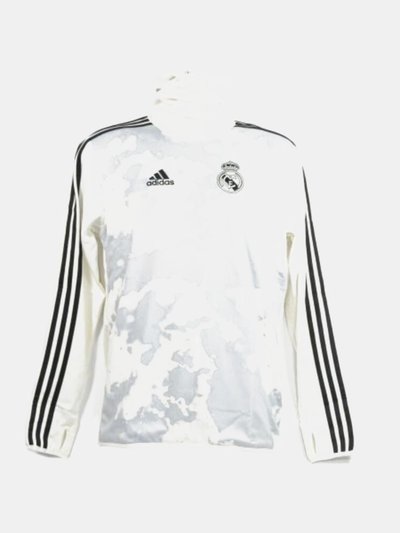 Adidas Adidas Mens Real Madrid CF Pre Warm Up Top (White/Gray/Black) product