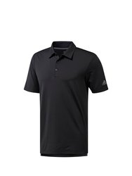 Adidas Mens Ultimate 365 Polo Shirt (Black) - Black