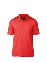 Adidas Mens Ultimate 365 Polo Shirt (High-Res Red) - High-Res Red