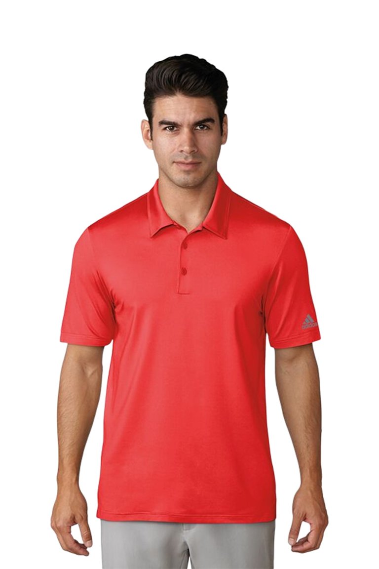 Adidas Mens Ultimate 365 Polo Shirt (High-Res Red)