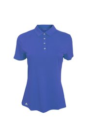 Adidas Teamwear Womens/Ladies Lightweight Short Sleeve Polo Shirt (EQT Blue) - EQT Blue