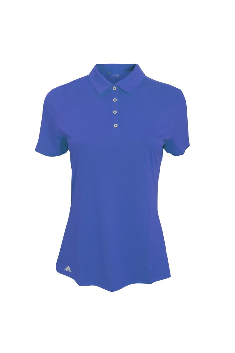 Adidas Teamwear Womens/Ladies Lightweight Short Sleeve Polo Shirt (EQT Blue) - EQT Blue