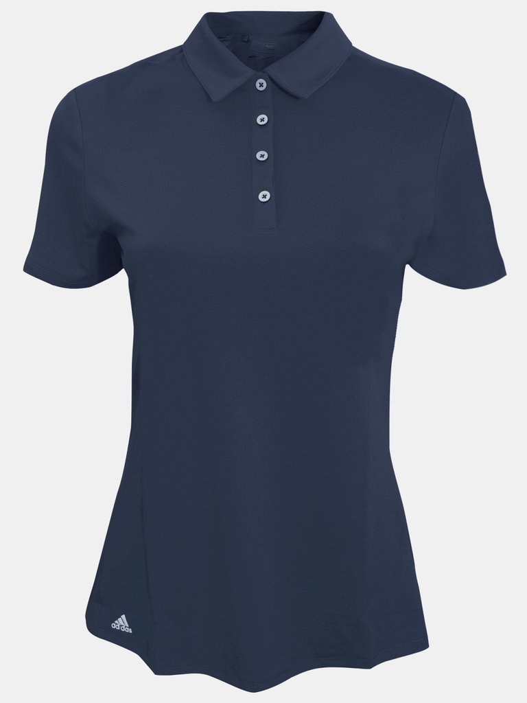 Adidas Teamwear Womens/Ladies Lightweight Short Sleeve Polo Shirt (Navy) - Navy