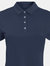 Adidas Teamwear Womens/Ladies Lightweight Short Sleeve Polo Shirt (Navy)