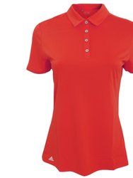 Adidas Teamwear Womens/Ladies Lightweight Short Sleeve Polo Shirt (Power Red) - Power Red