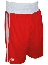 Adidas Unisex Adult Boxing Shorts (Red) - Red