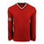 Men's ClimaProof Wind Colorblock V-Neck Shirt Power - Power Red/Black