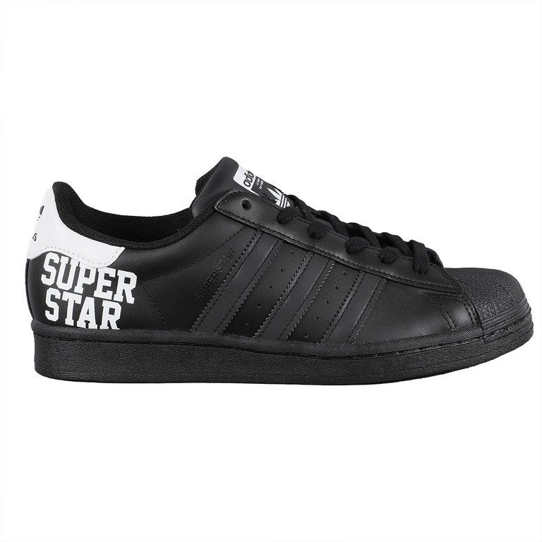 Men's Superstar Lifestyle Sneakers - Core Black/Core Black/FTW White