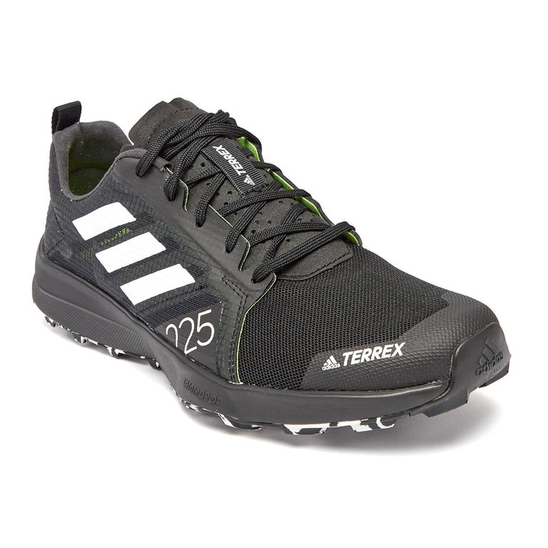 Men's Trail Running Terrex Speed Flow Shoes - Core Black/Crystal White/Solar Yellow