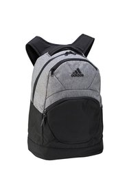 Unisex Two Tone Backpack - Black/Gray - Black/Gray