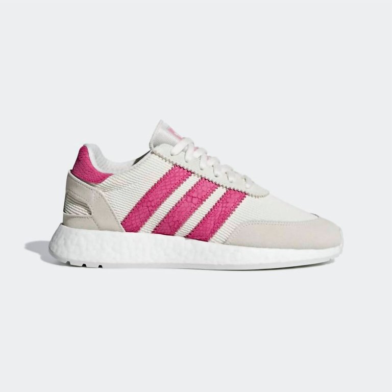 Women's I-5923 Running Shoes - Off White / Shock Pink / Grey One