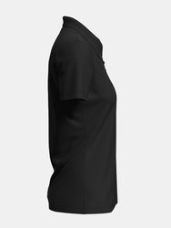 Womens/Ladies Primegreen Performance Polo Shirt - Black