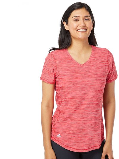 Adidas Women's Melange Tech V-Neck T-Shirt product