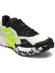 Women's Trail Running Terrex Agravic Ultra Shoes - Core Black/Solar Yellow/Crystal White