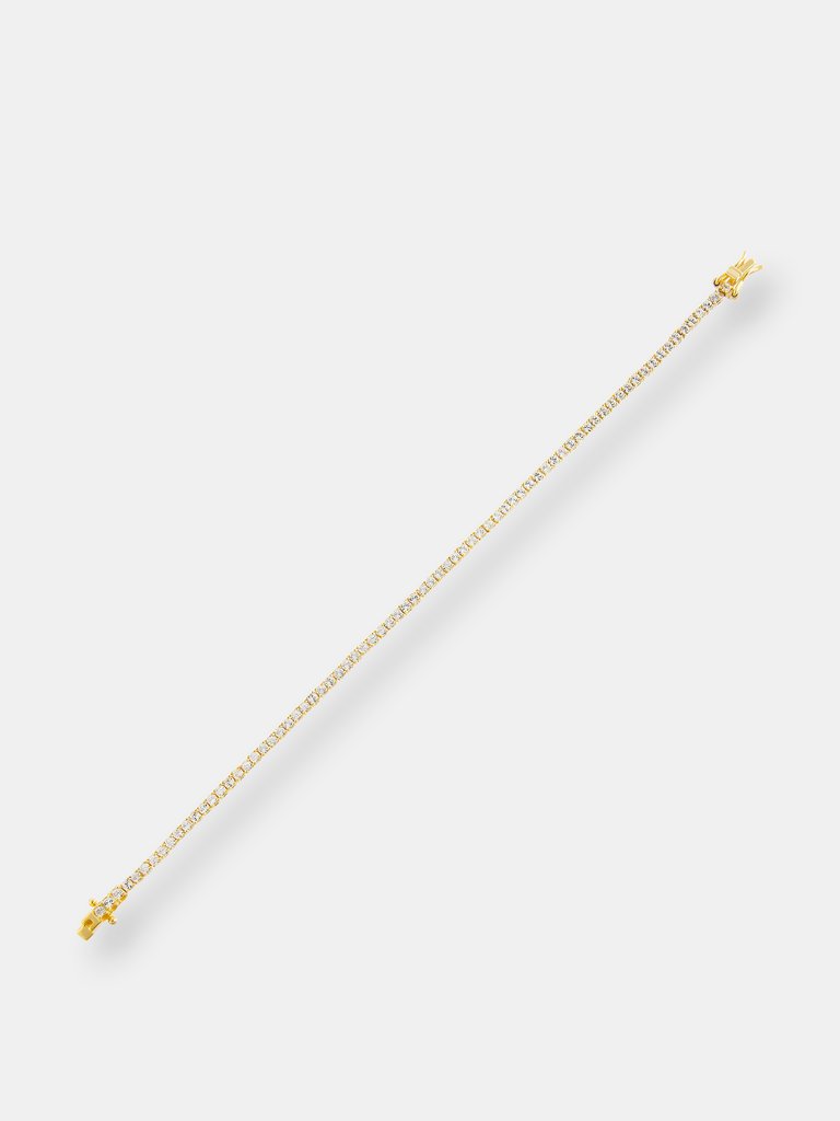 Adina's Tennis Bracelet - Gold