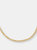 Baby Pavé Cuban Link Choker - Gold