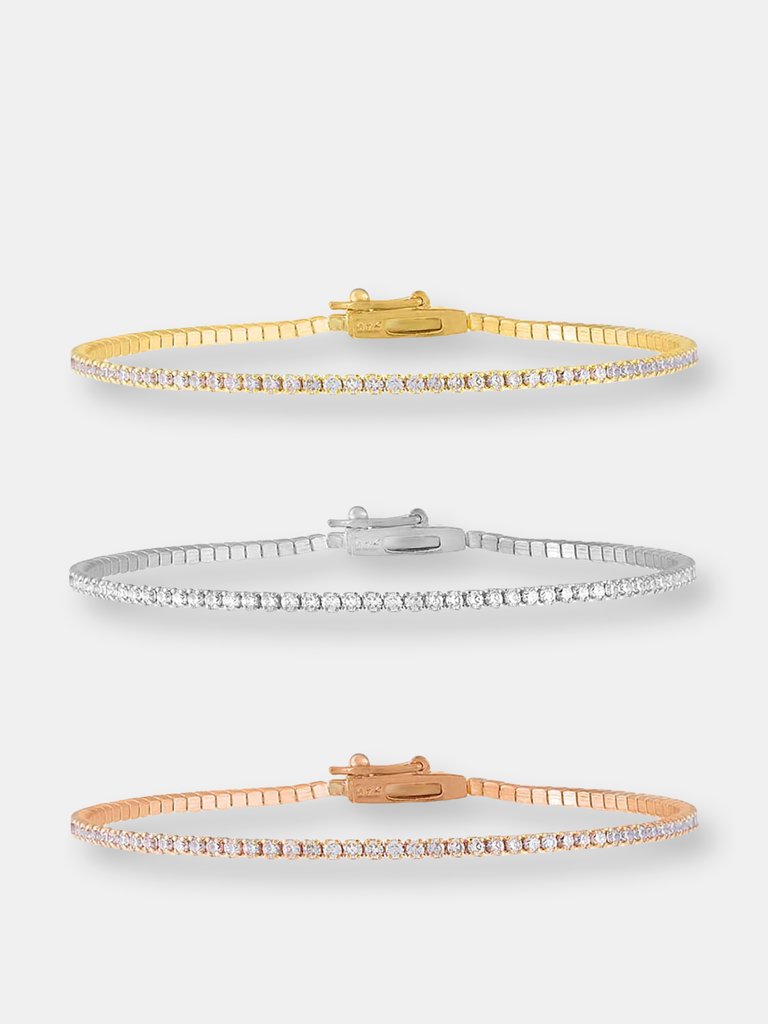 Classic Thin Tennis Bracelet