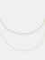 Dainty Chain Necklace Combo Set - Gold