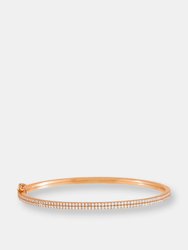 Double Row Pavé Bangle