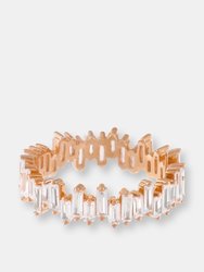 Scattered Baguette Eternity Band