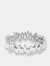 Scattered Baguette Eternity Band