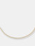 Thin Tennis Choker - Gold