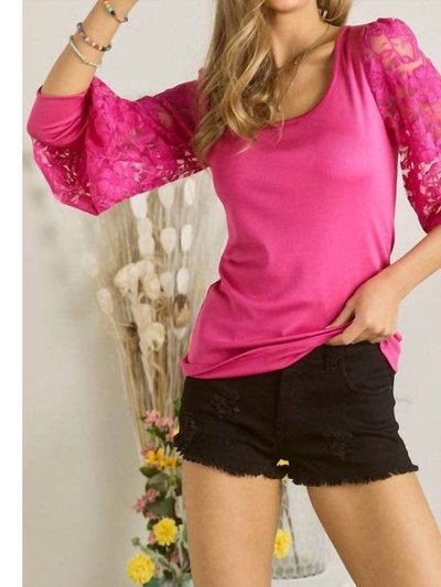 ADORA Lace Sleeve Top product