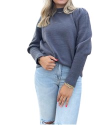 Luxe Soft Sweater - Charcoal